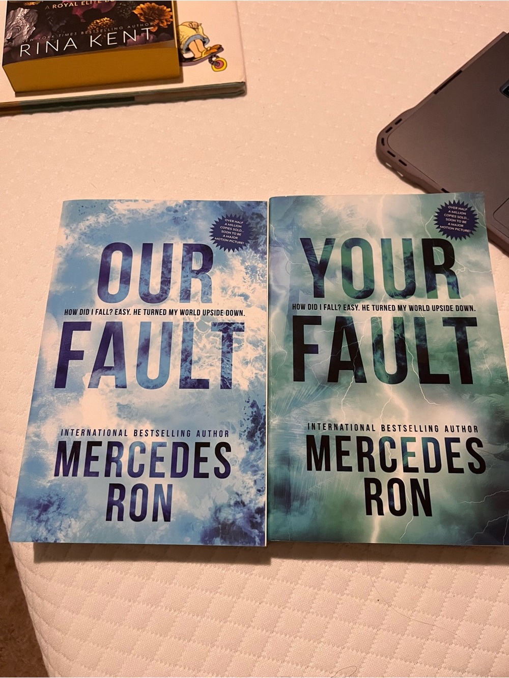 Our Fault / Your Fault Paperback Set - Blue/Teal Covers